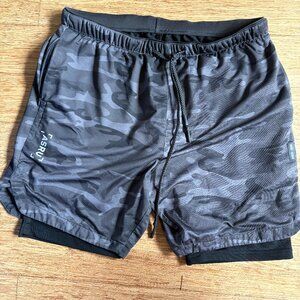 ASRV Tetra-Lite 7” Liner DSG-0202 Shorts Black Camo Men’s Medium